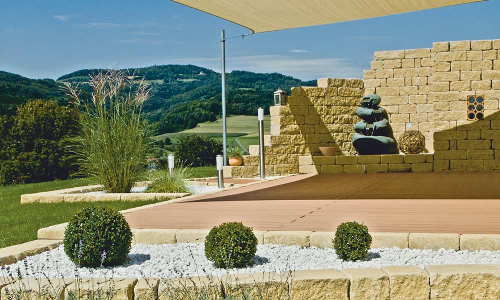 Gutshof murová tvárnica ŠM24 bosovaná 15cm, pieskovo žltá Gutshof murová tvárnica ŠM24 bosovaná 15cm, pieskovo žltá