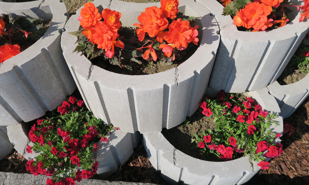 Rondo črepníková tvárnica sivá Rondo črepníková tvárnica sivá