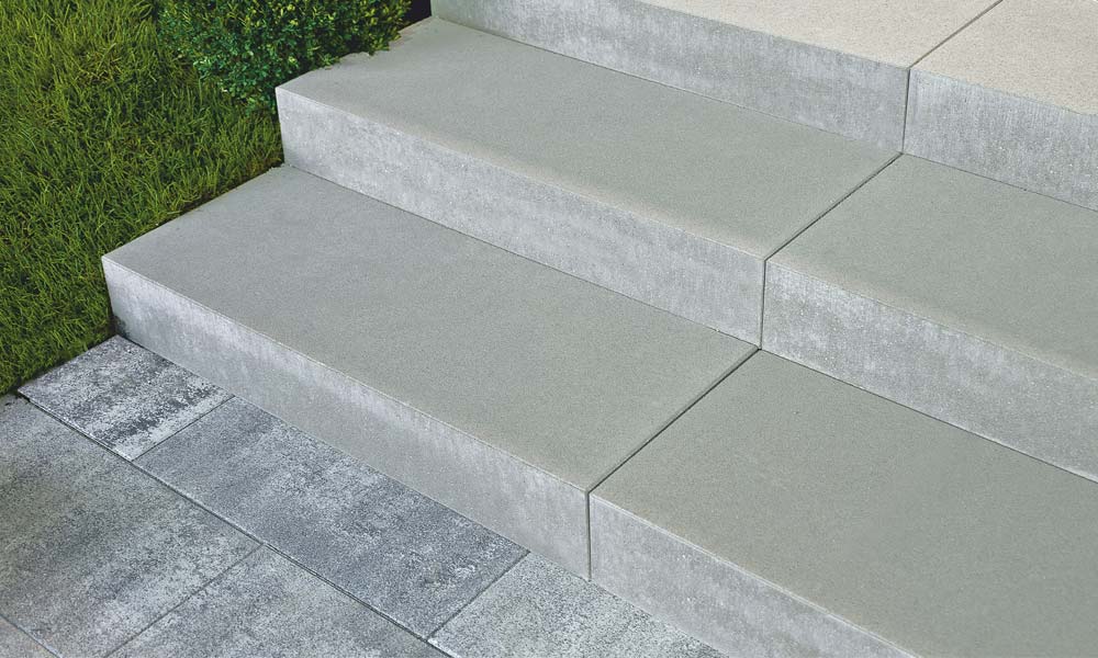 Linea blokový schod 100 x 40 x 15 cm, sivá Linea blokový schod 100 x 40 x 15 cm, sivá