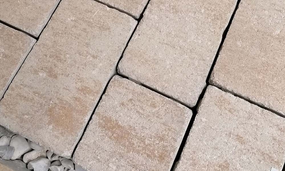 Grado VG4 kombinovaná dlažba, vápenec tieňovaný Grado VG4 kombinovaná dlažba, vápenec tieňovaný