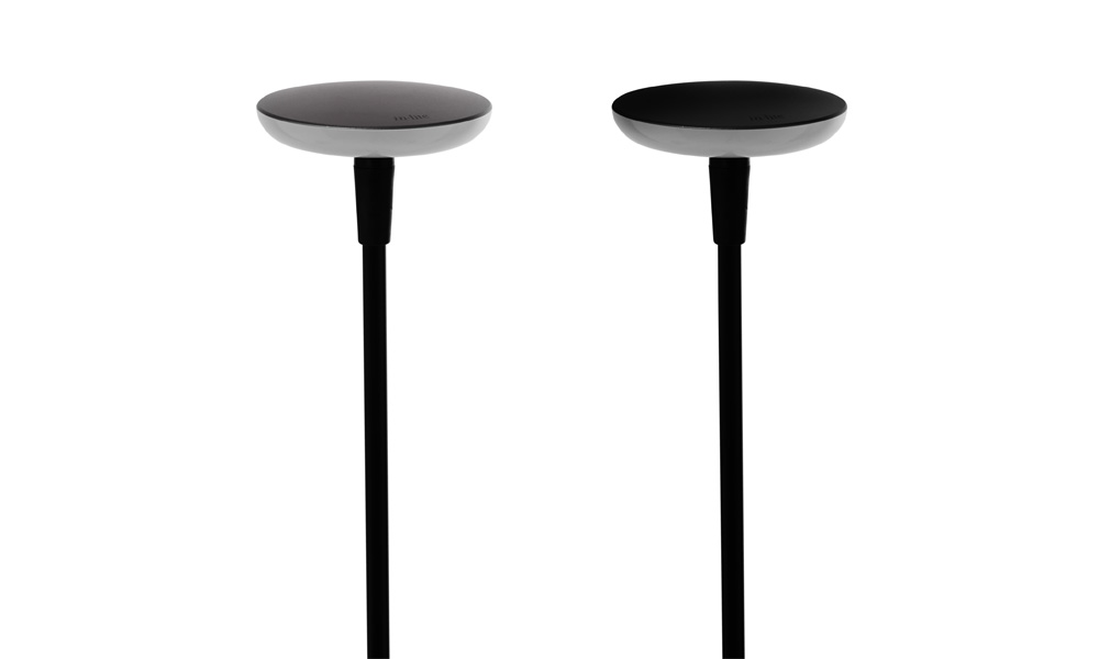 Sway Light Head pearl grey (vľavo), Sway Light Head black (vpravo)