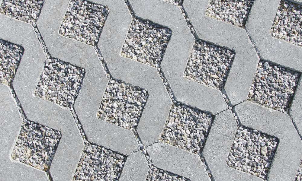 Rombo zatrávňovacia dlažba sivá Rombo zatrávňovacia dlažba sivá