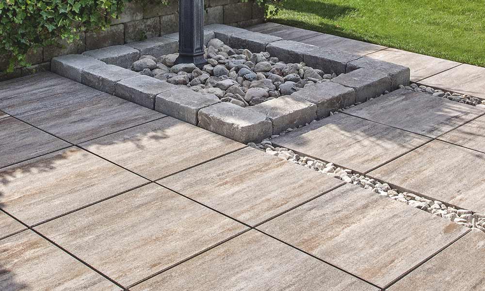 Largo podlahová platňa 59,8 x 59,8 x 5 cm, čadič tieňovaný Largo podlahová platňa 59,8 x 59,8 x 5 cm, čadič tieňovaný