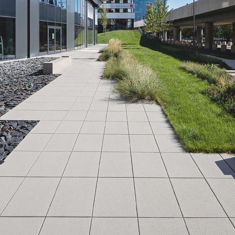 Obytný dom Linea VG4 betónová platňa, platina svetlá Friedl Steinwerke Obytný dom Linea VG4 betónová platňa, platina svetlá Friedl Steinwerke