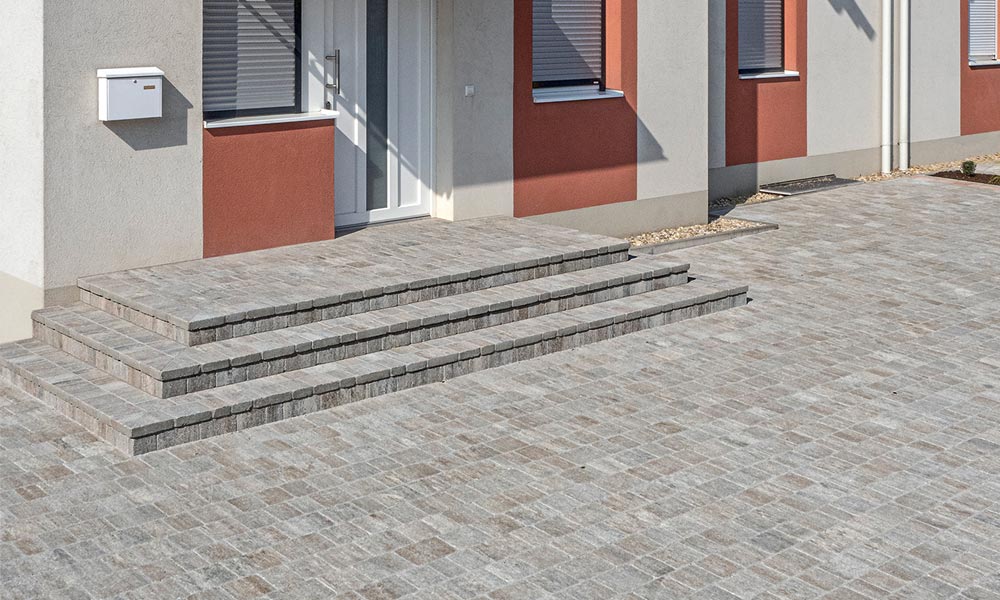 Piazza Grado, čadič tieňovaný pre návrh plôch a schodov Piazza Grado, čadič tieňovaný pre návrh plôch a schodov