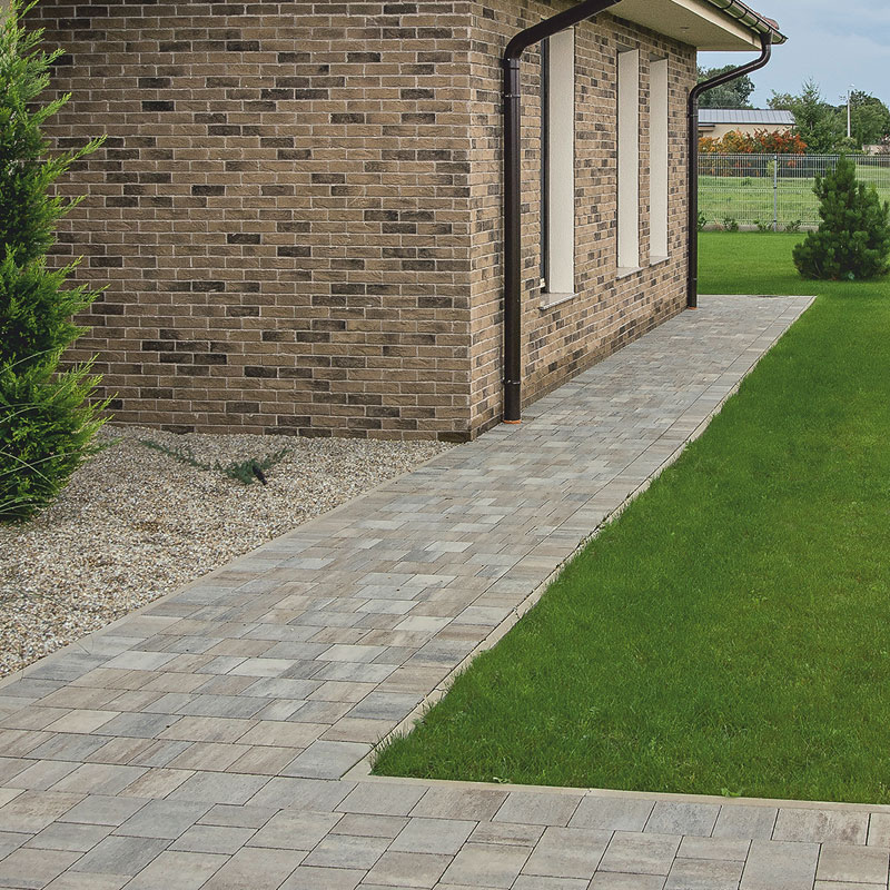 Piazza, čadič tieňovaný pre vjazdy a chodníky Piazza, čadič tieňovaný pre vjazdy a chodníky