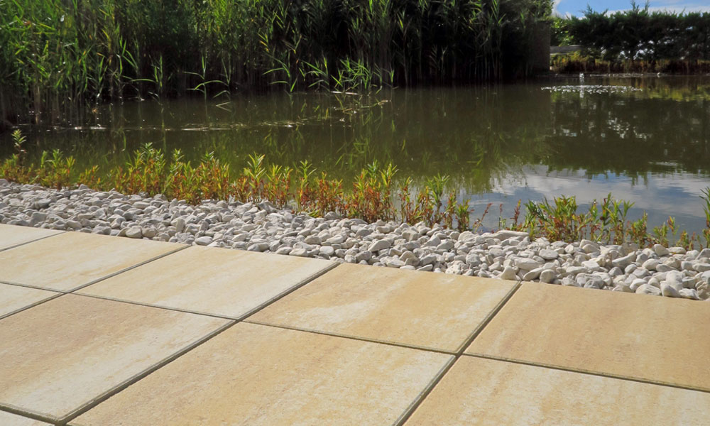 Nuavo podlahová platňa 49,8 x 49,8 x 4 cm, pieskovo žltá tieňovaná